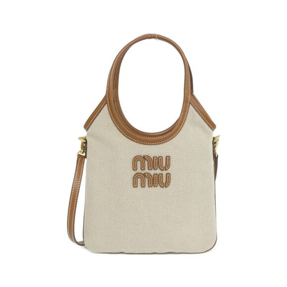 Miu Miu 5BA281 CANVUS Shoulder Bag - Picture 1 of 6